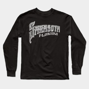 Vintage Sarasota, FL Long Sleeve T-Shirt